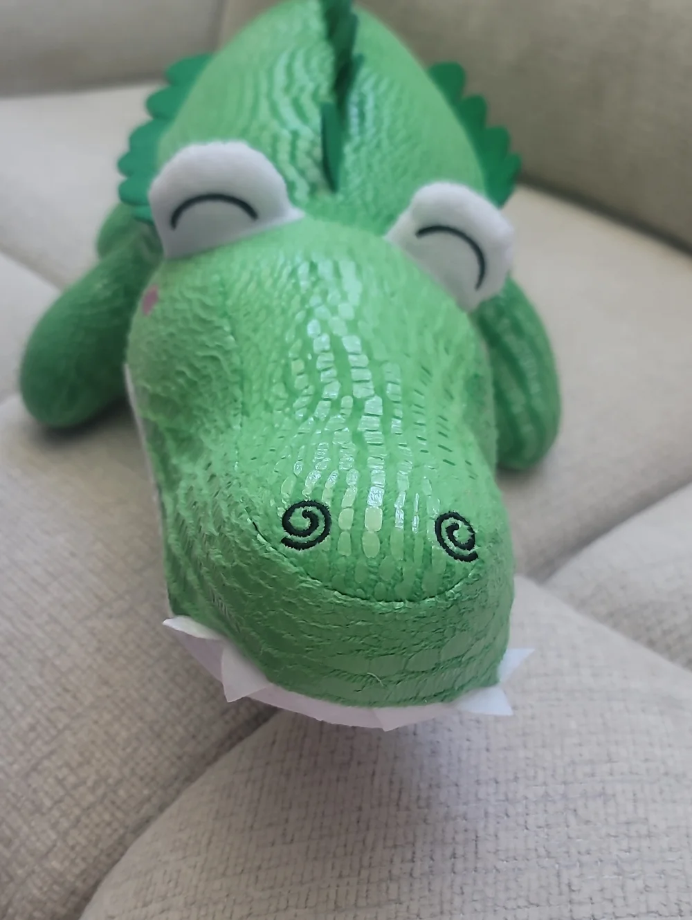Cute Green Crocodile Plush Toy - Soft Alligator Doll